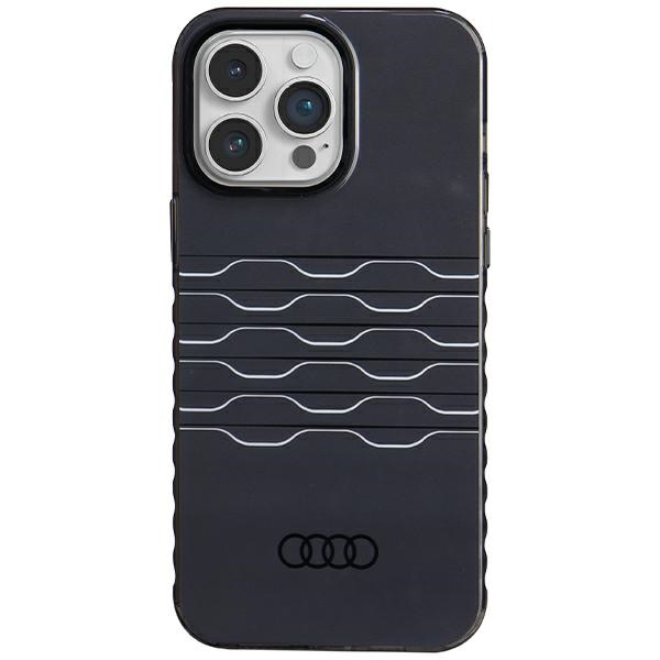 Audi IML MagSafe dėklas iPhone 14 Pro Max, juodas