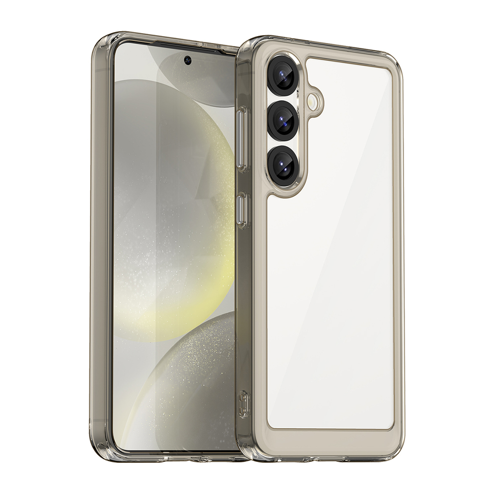 Outer Space Case for Samsung Galaxy S25 Edge, Semi-Transparent Black