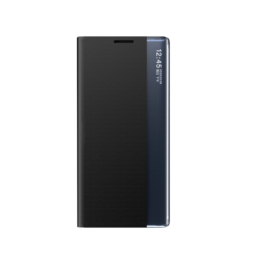 Atverčiamasis dėklas New Sleep Case Samsung Galaxy S25 Edge, juodas