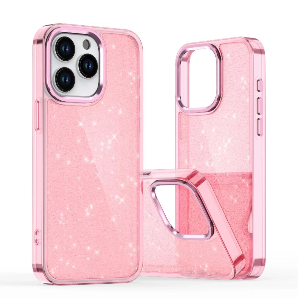 Glitter Case for Samsung Galaxy S25 Edge, Pink