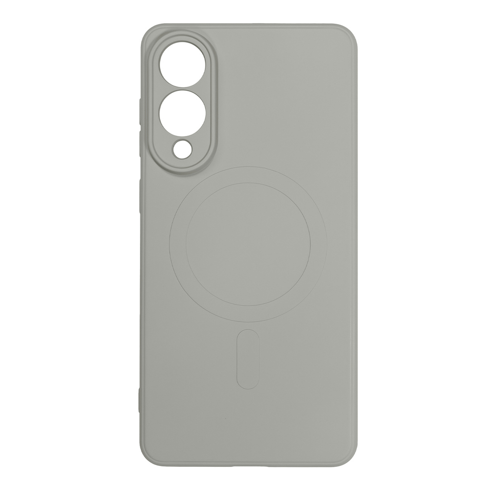 Samsung Galaxy S25 Edge Case Liquid Silicone with MagSafe, Gray