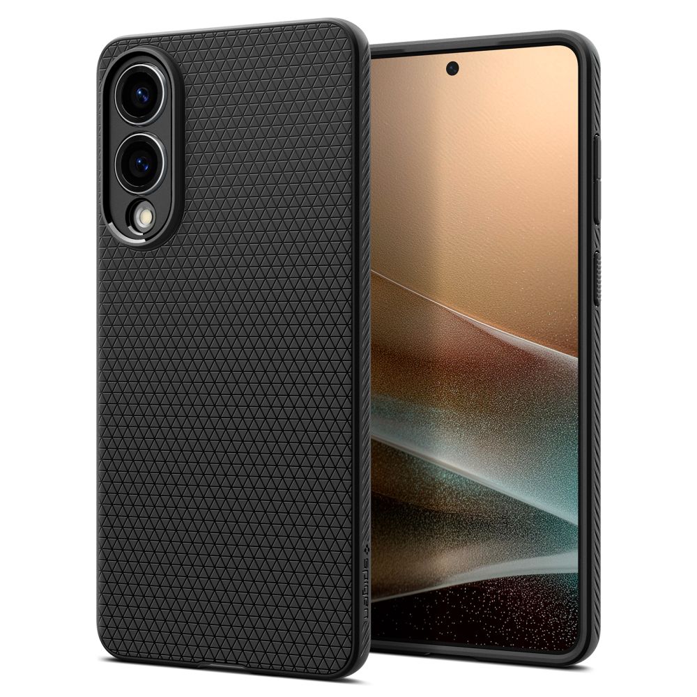 Spigen Liquid Air Case for Samsung Galaxy S25 Edge, Black