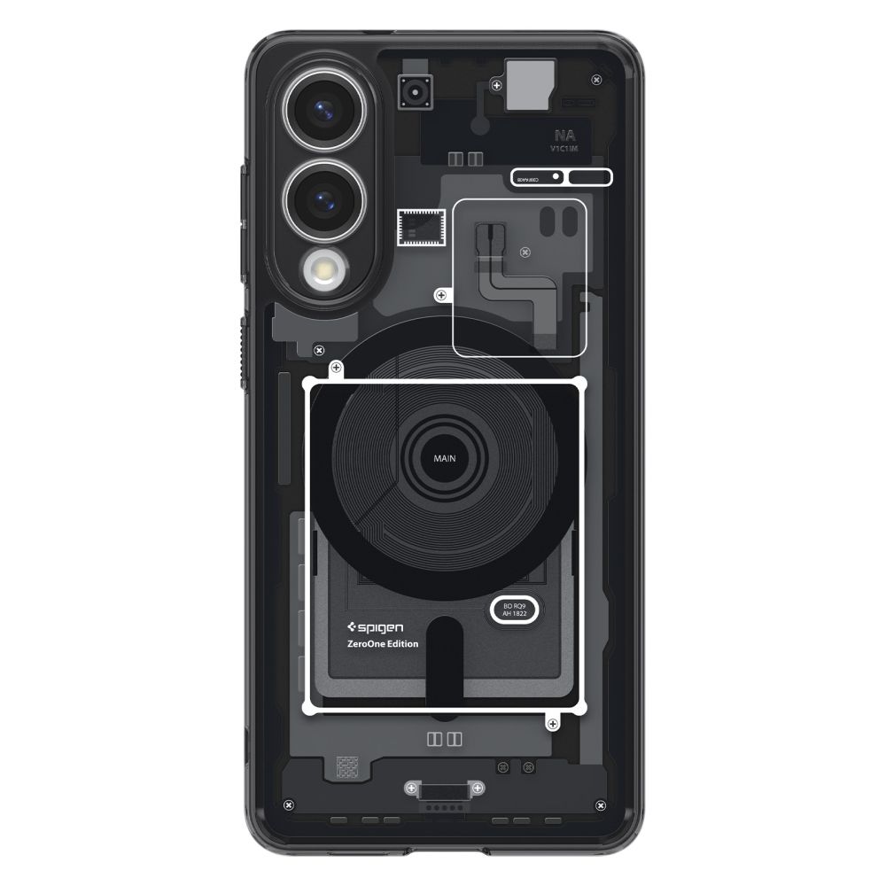 Spigen Samsung Galaxy S25 Edge dėklas Ultra Hybrid Mag, juodas
