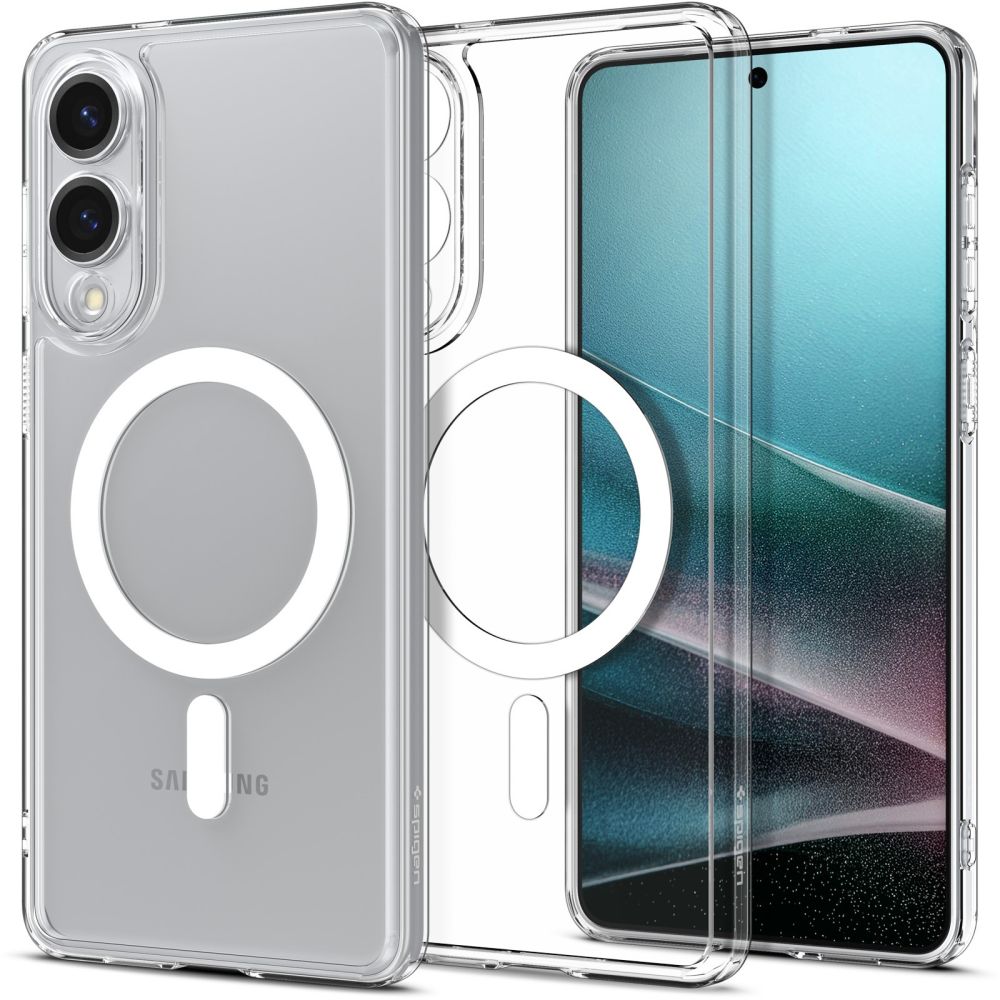 Spigen Ultra Hybrid Mag Case for Samsung Galaxy S25 Edge, Clear