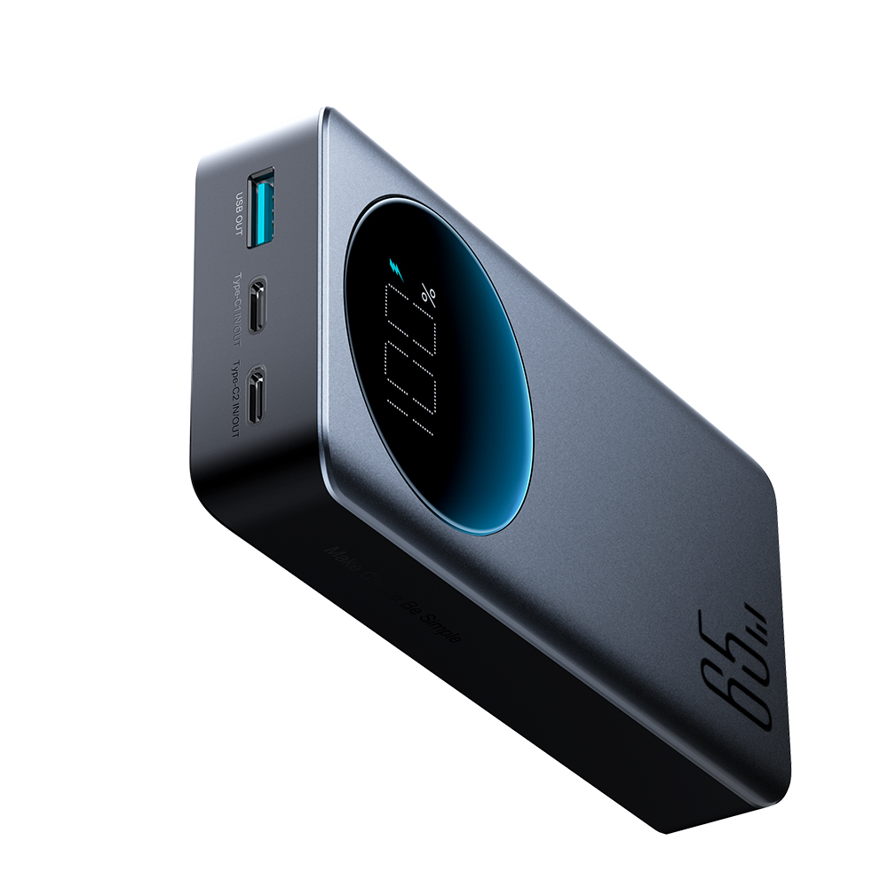 Išorinė baterija Joyroom JR-PBF04, 65W, 20000mAh, juoda
