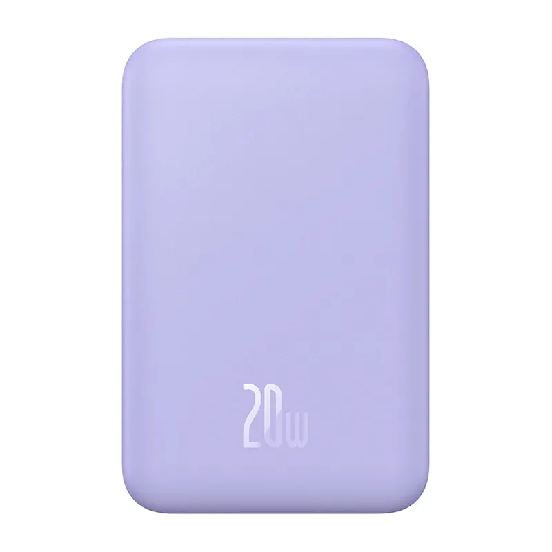 Baseus mini power bank 5000mAh 20W + USB-C cable (20V/3A) - purple