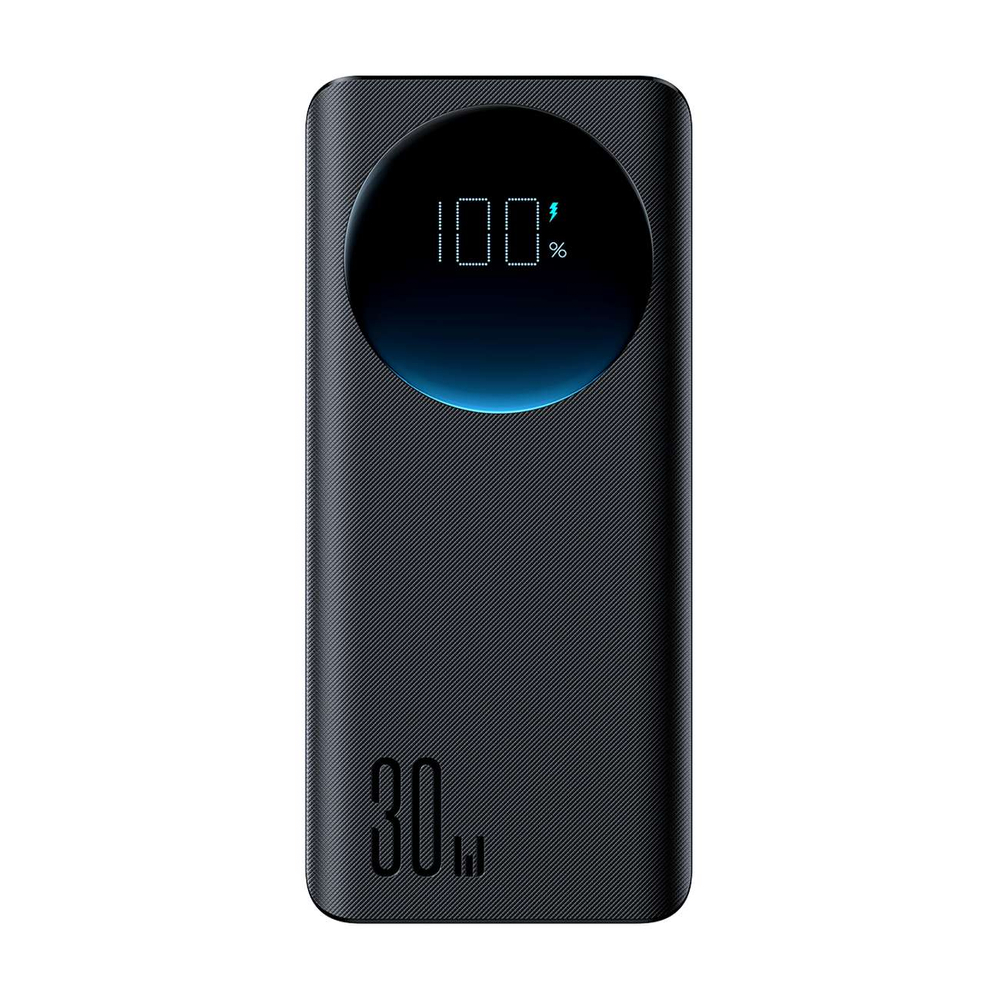 Išorinė baterija Joyroom JR-PBF03 30000mAh 30W su USB laidu, juoda