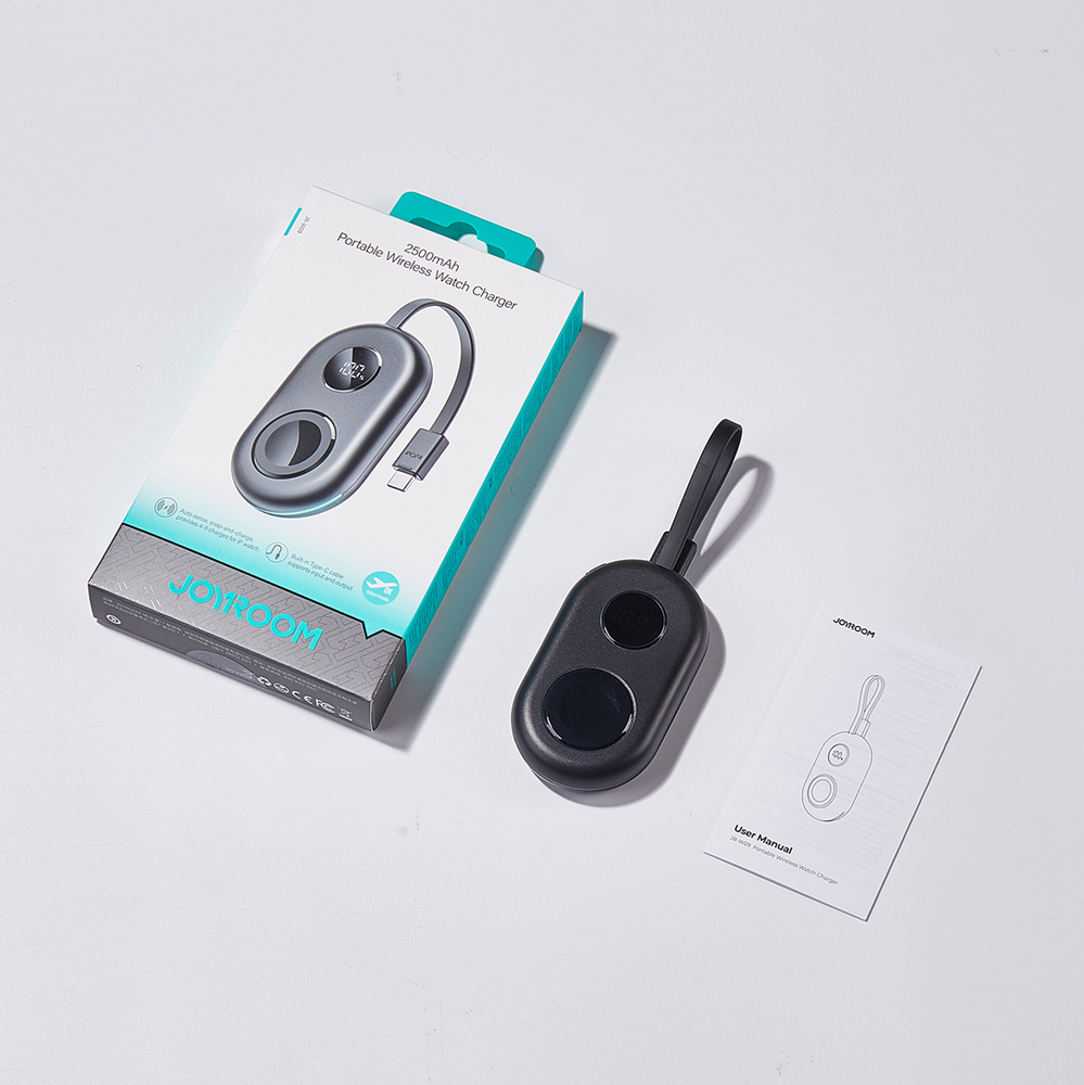 Joyroom JR-W09 Wireless Power Bank for Apple Watch, Black