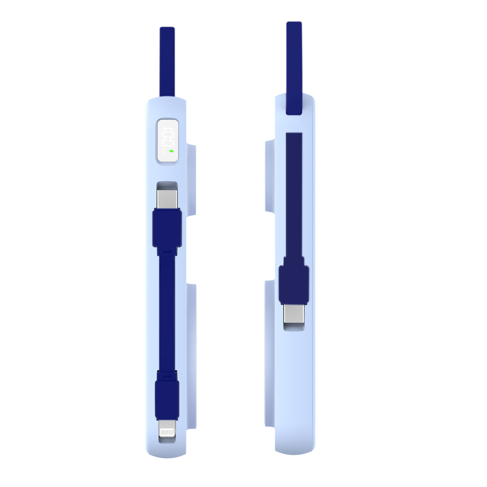 3mk PastelUp Power Bank 10000mAh 22.5W, Blue