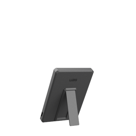 UAG Ultra Slim 5K 5000 mAh išorinė baterija su MagSafe ir stovu, juoda/pilka