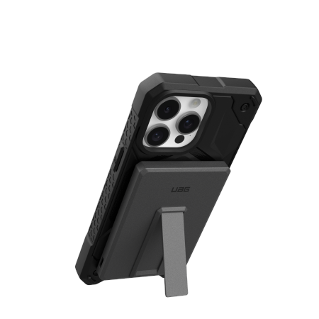 UAG Ultra Slim 5K 5000 mAh išorinė baterija su MagSafe ir stovu, juoda/pilka