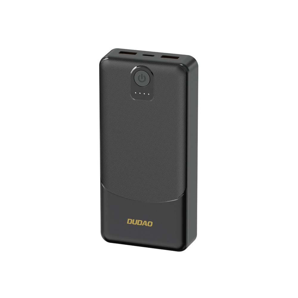 Dudao K10 Power Bank 10000mAh 2.4A 2 x USB-A, Black