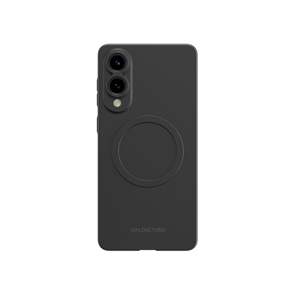 AmazingThing Samsung Galaxy S25 Edge Case Minimal Air Case, Black