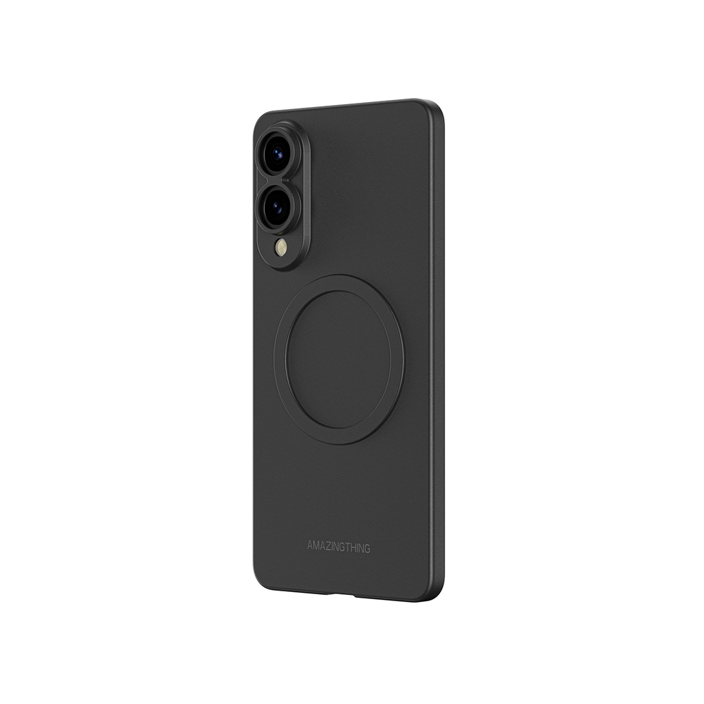 AmazingThing Samsung Galaxy S25 Edge Case Minimal Air Case, Black
