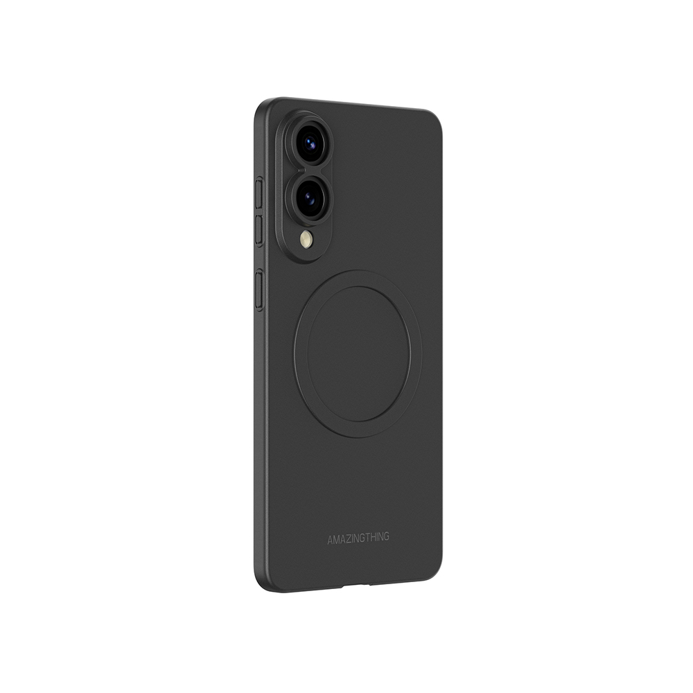 AmazingThing Samsung Galaxy S25 Edge Case Minimal Air Case, Black