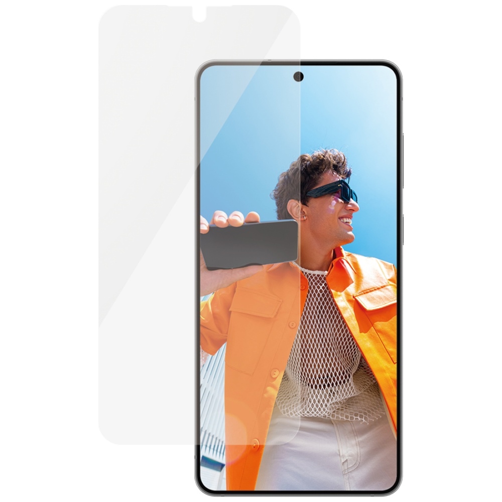 PanzerGlass Ultra-Wide Fit keraminis apsauginis stiklas Samsung Galaxy S25 Edge, skaidrus