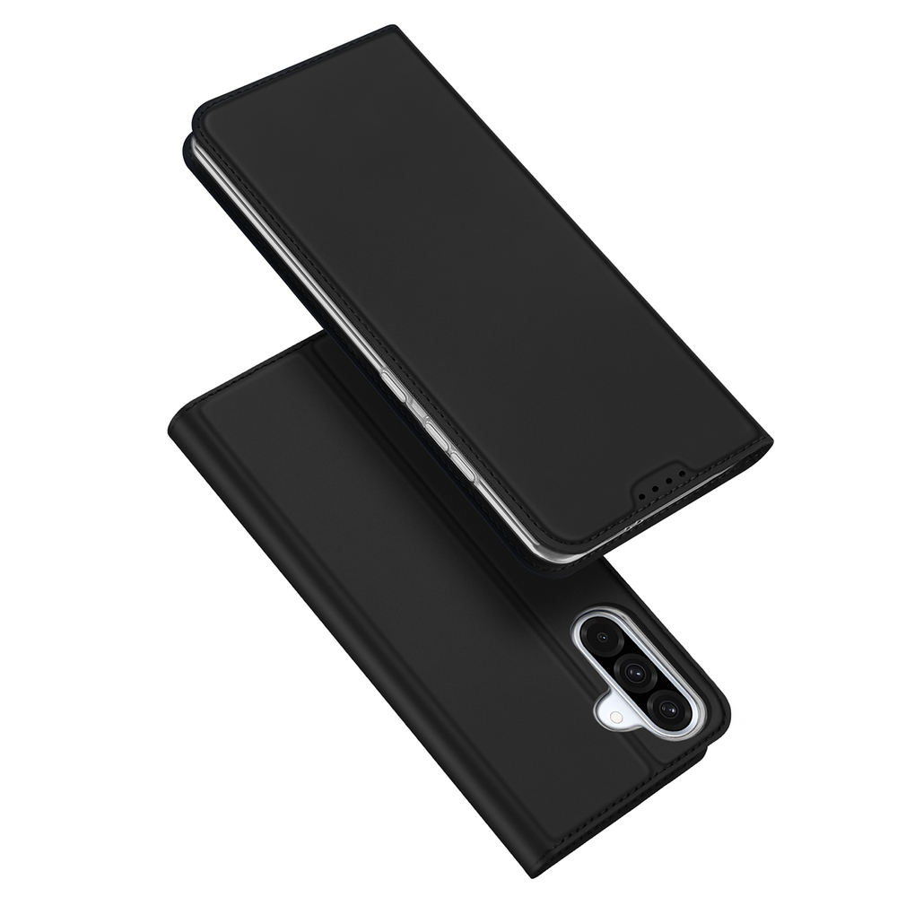 Dux Ducis Skin Pro Phone Case Cover Samsung Galaxy A36 5G / A56 5G with Flip and Card Slot - Black