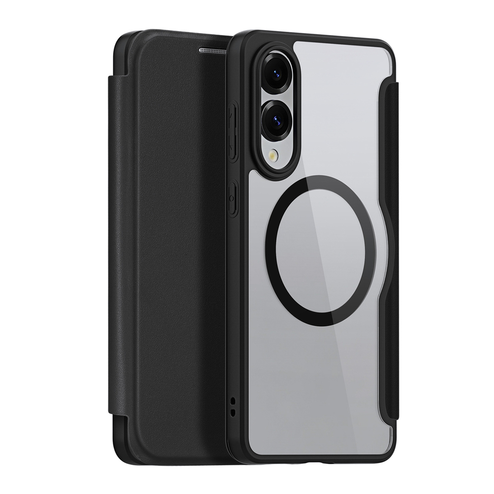 „Dux Ducis Skin X Pro“ dėklas „Samsung Galaxy S25 Edge“ su „MagSafe“, juodas
