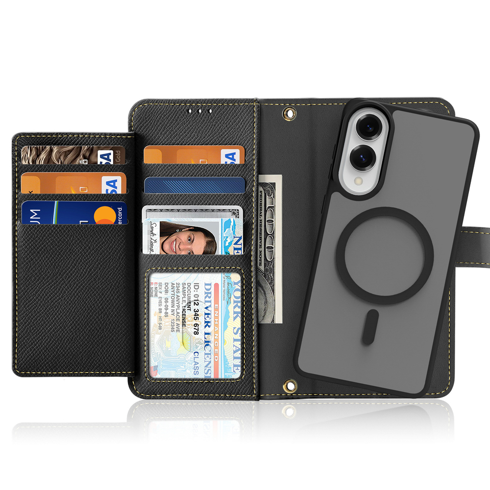 Dux Ducis Lava Case for Samsung Galaxy S25 Edge with MagSafe, Black