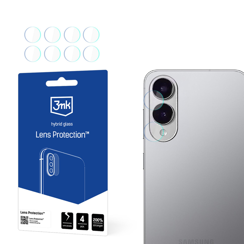 3mk Lens Protection Hybrid Glass for Samsung Galaxy S25 Camera Lens