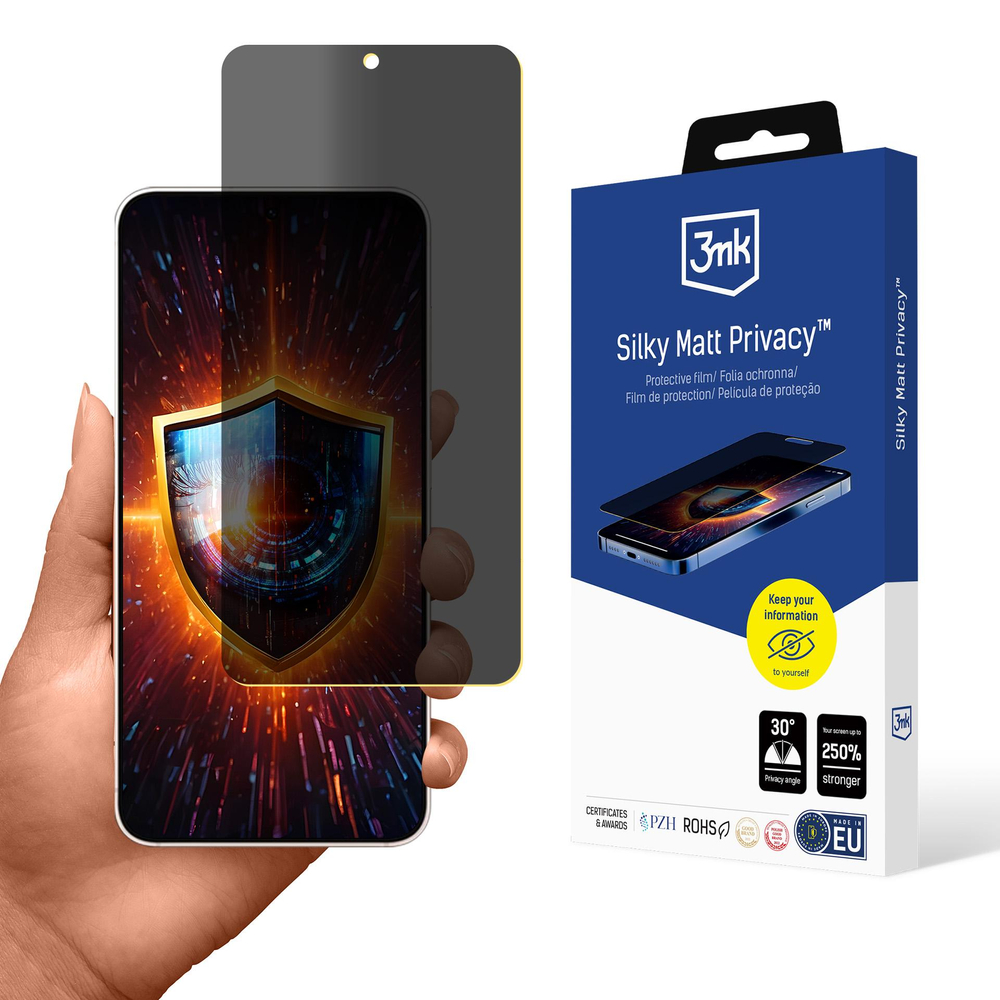 3mk Silky Matt Privacy apsauginė plėvelė Samsung Galaxy S25 Edge