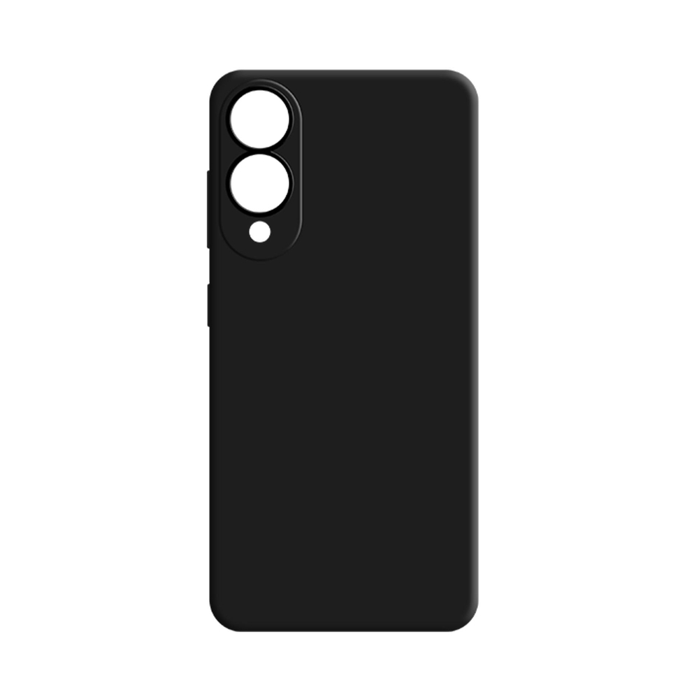 „3mk“ silikoninis dėklas „Samsung Galaxy S25 Edge“, juodas