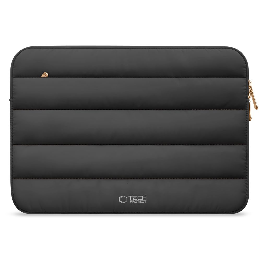 Tech-Protect Fluffy dėklas nešiojamam kompiuteriui 15-16", juodas