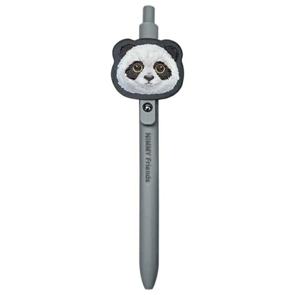 Nimmy Big Eyed Pet 2.0 Panda 2-in-1 Notebook + Pen Set, Black