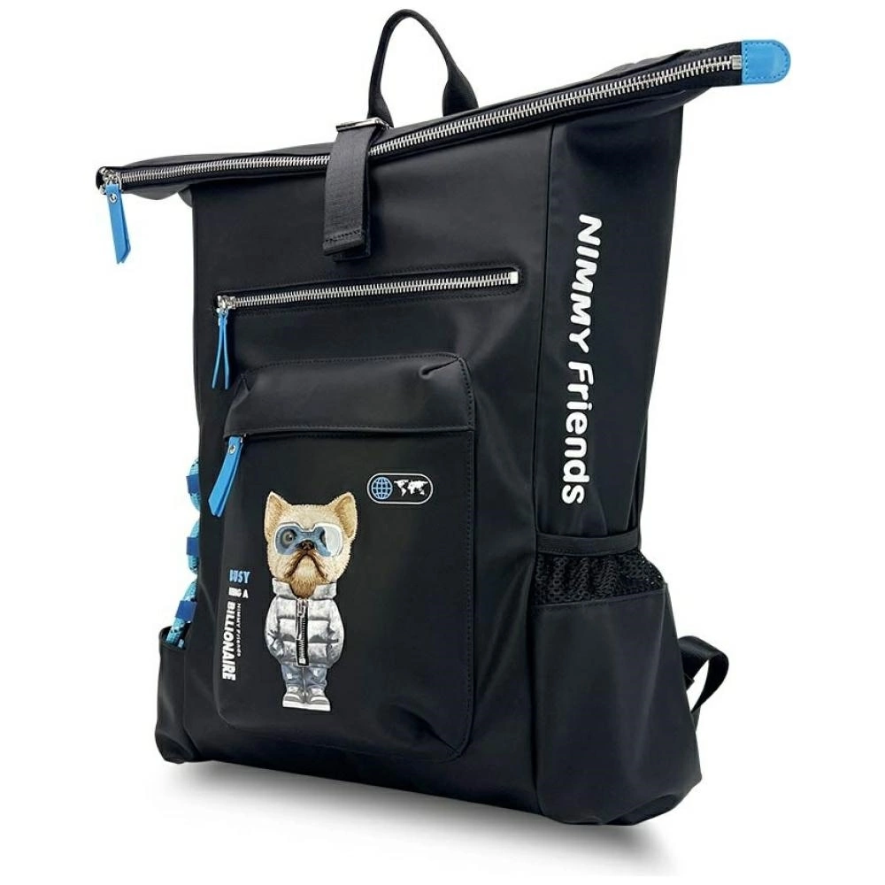 Nimmy Cool&Cute 2.0 Dog nešiojamojo kompiuterio kuprinė, juoda