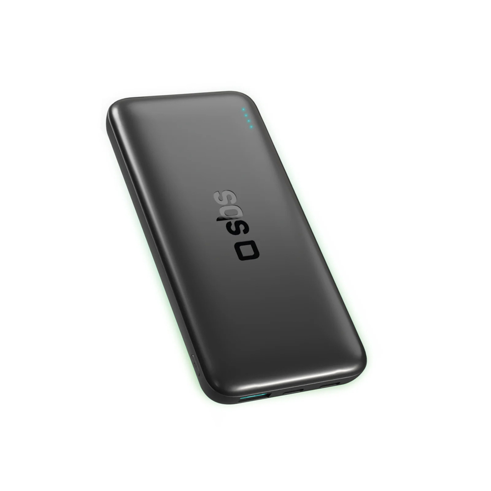 SBS Infinity išorinė baterija 10000mAh 10W LiFePo₄, juoda