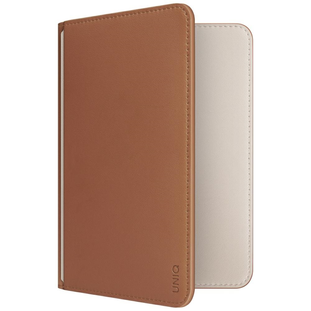 Uniq Belmont Passport Case with Apple Find My and RFID Blocking, Beige