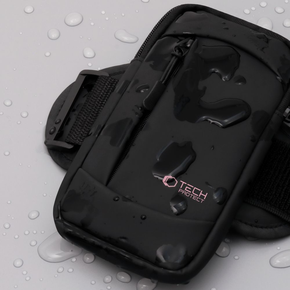 Sportinis dėklas ant rankos Tech-Protect M6 išmaniesiems iki 6.9\", rožinis