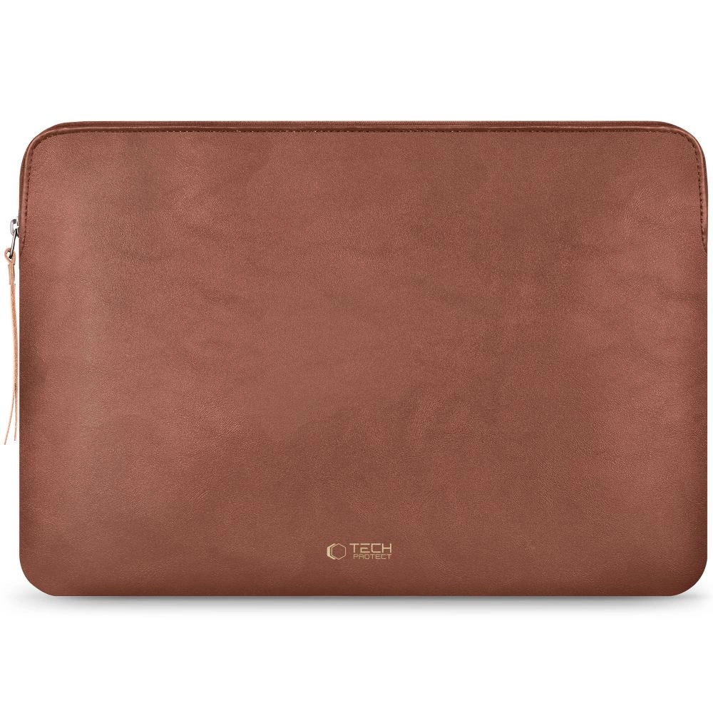 Tech-Protect Fleece Laptop Bag 15-16 - Brown