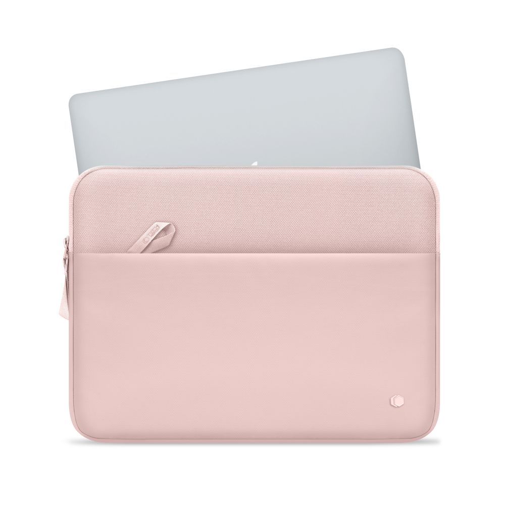 Dėklas nesiojamam kompiuteriui Tech-Protect Sleeve 15-16\", rožinis