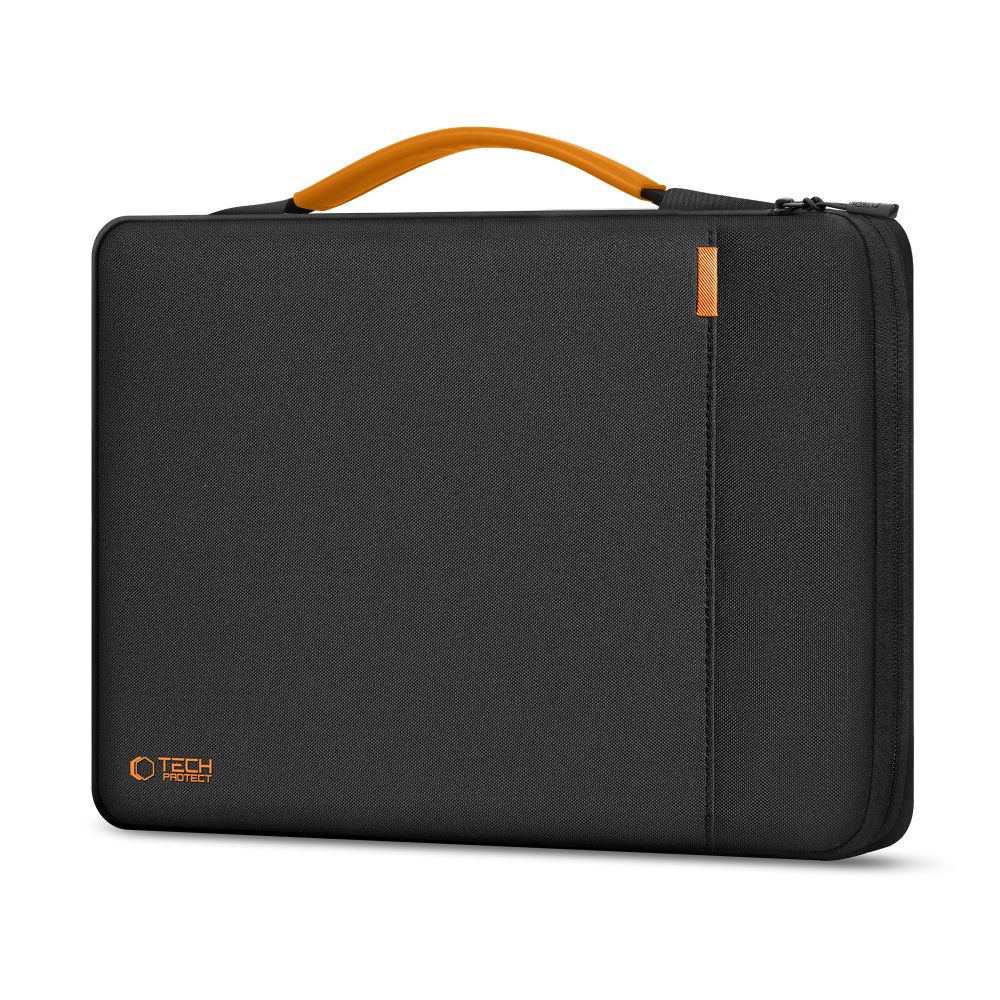 Tech-Protect Defender RS nešiojamojo kompiuterio dėklas 13-14\", juodas