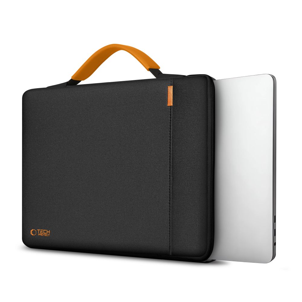 Tech-Protect Defender RS nešiojamojo kompiuterio dėklas 13-14\", juodas