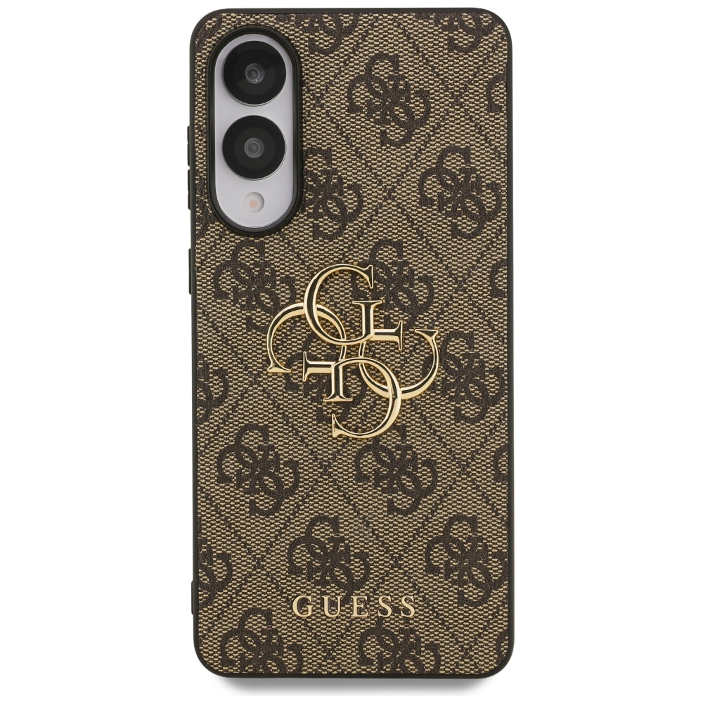 Guess 4G Big Logo dėklas, skirtas Samsung Galaxy S25 Edge, rudas