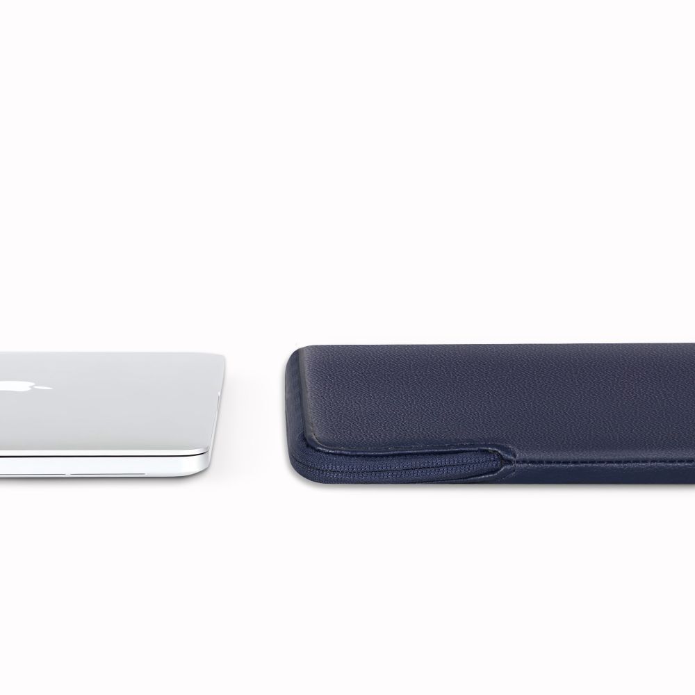Tech-Protect Fleece Laptop Sleeve 13-14\", Blue
