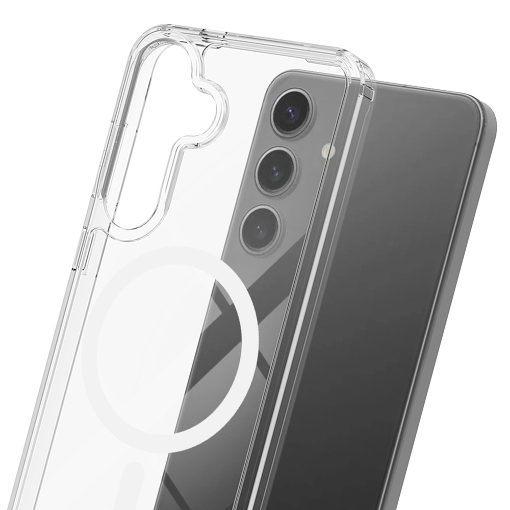 3mk Armor MagCase for Samsung Galaxy S24 FE, Transparent