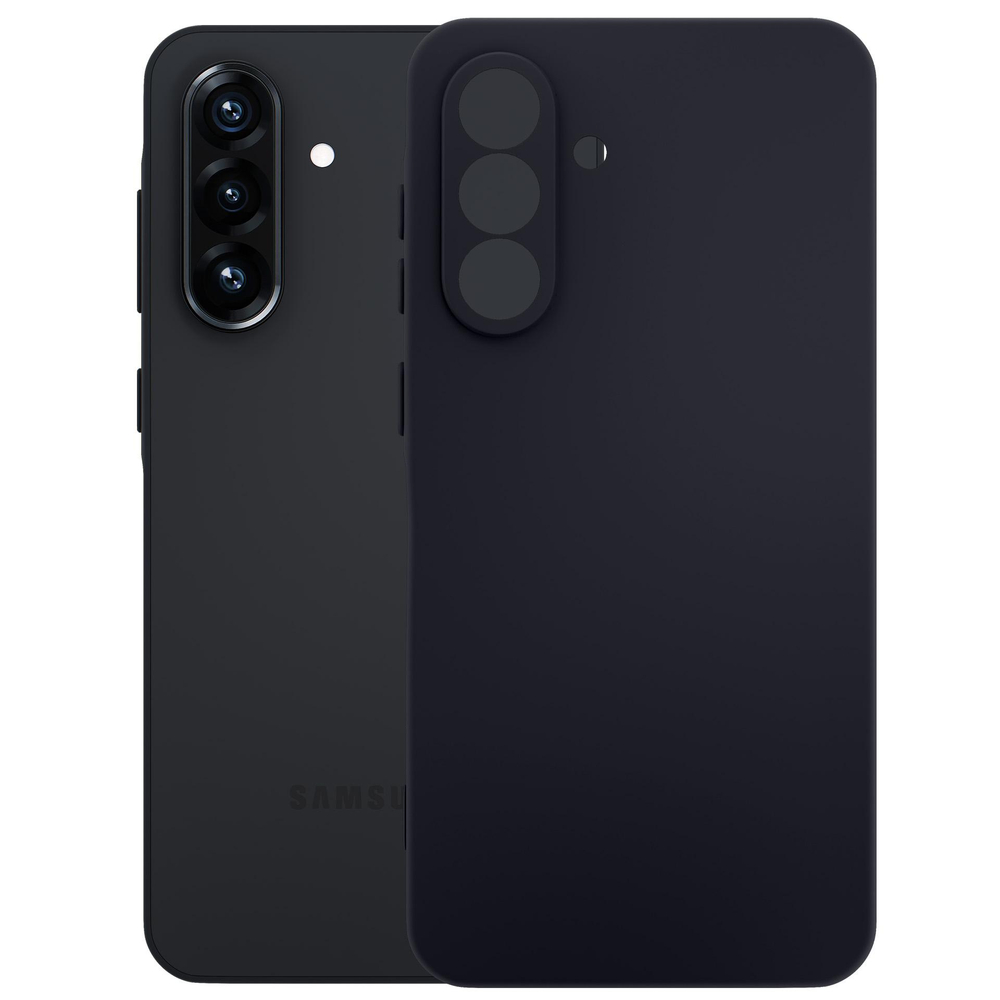Dėklas „3mk Matt Case Pro“, skirtas „Samsung Galaxy A36“, juodas matinis
