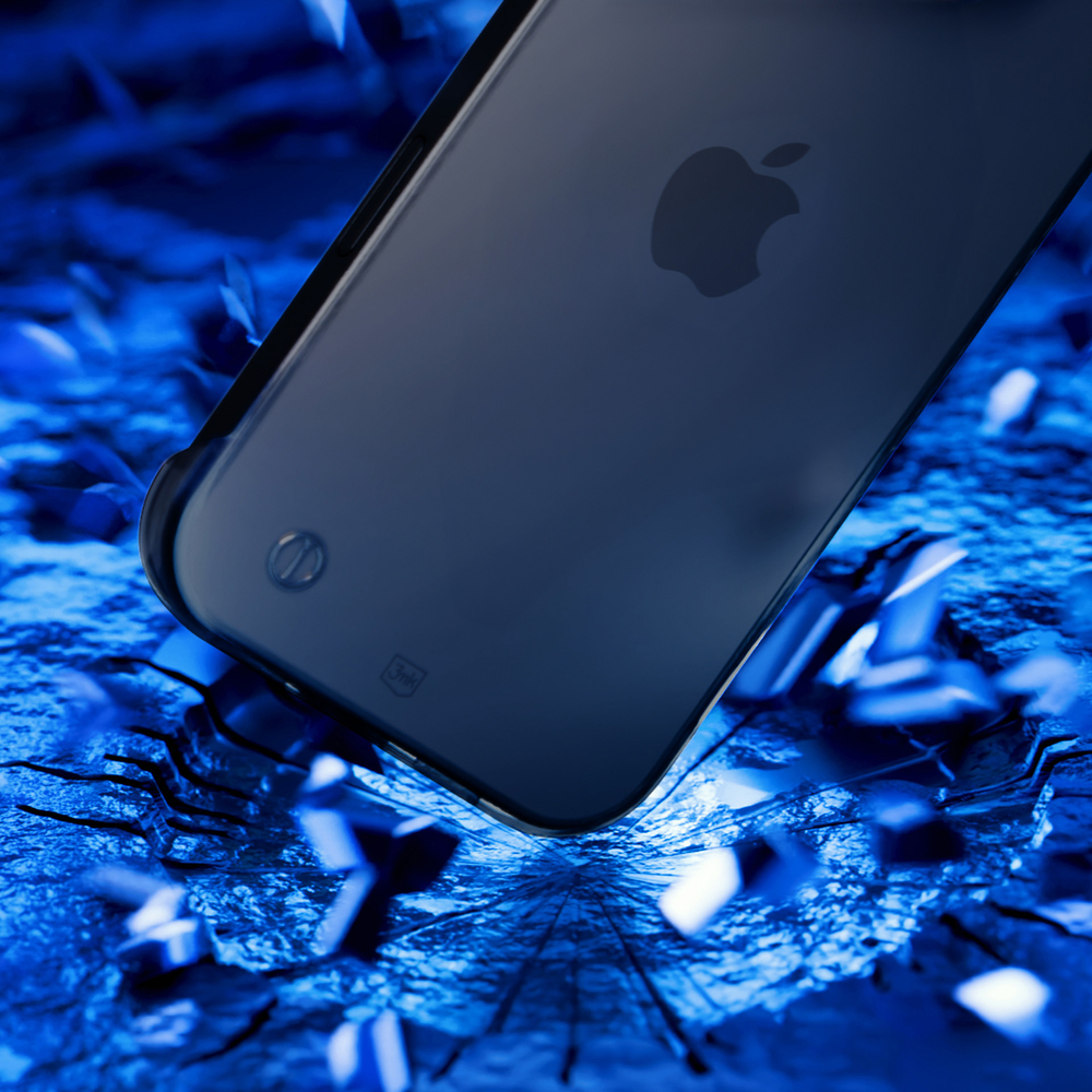 3mk Just20g Clear Case for Apple iPhone 15 Pro Max, Transparent