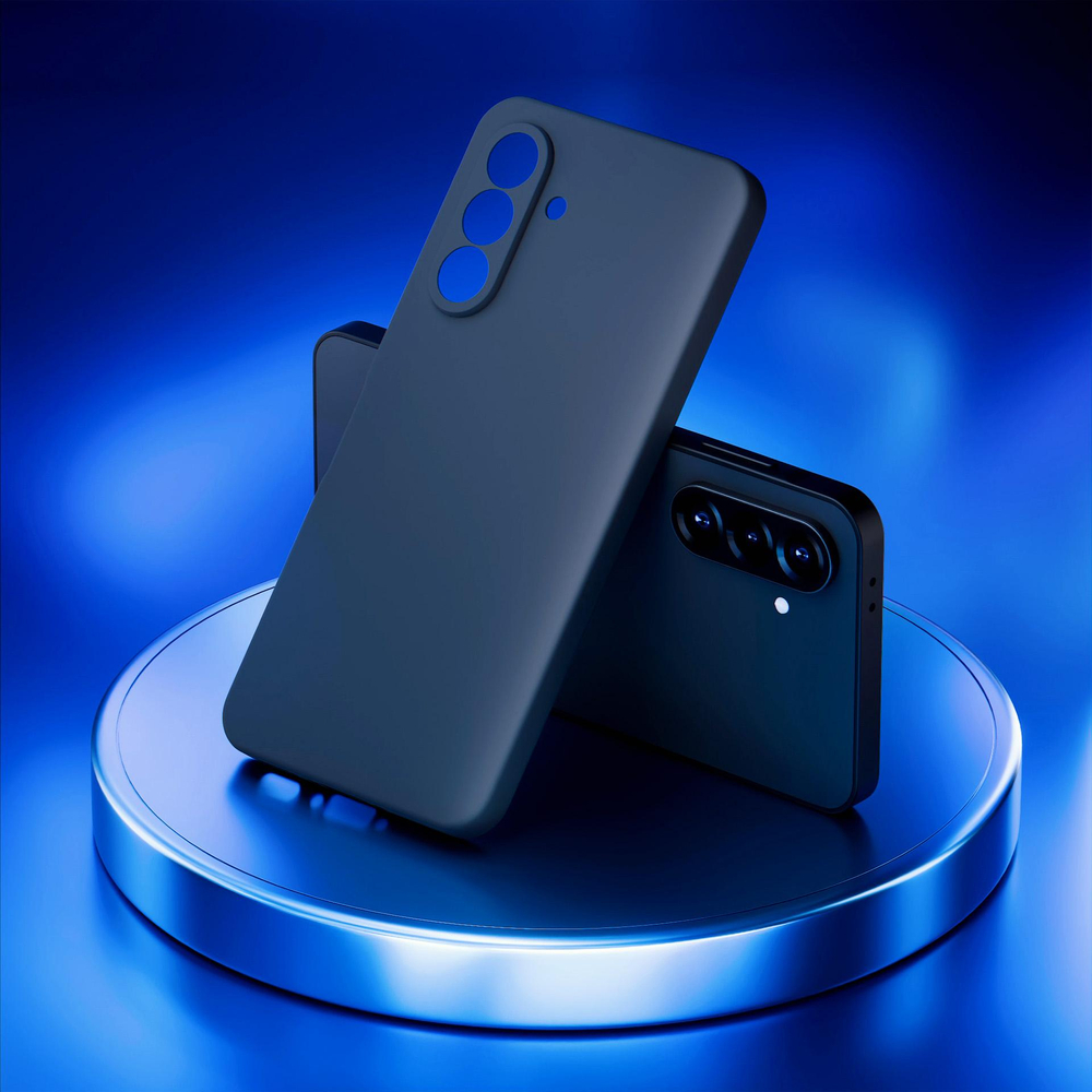 3mk Matt Case Pro dėklas Samsung Galaxy A56, matinis juodas