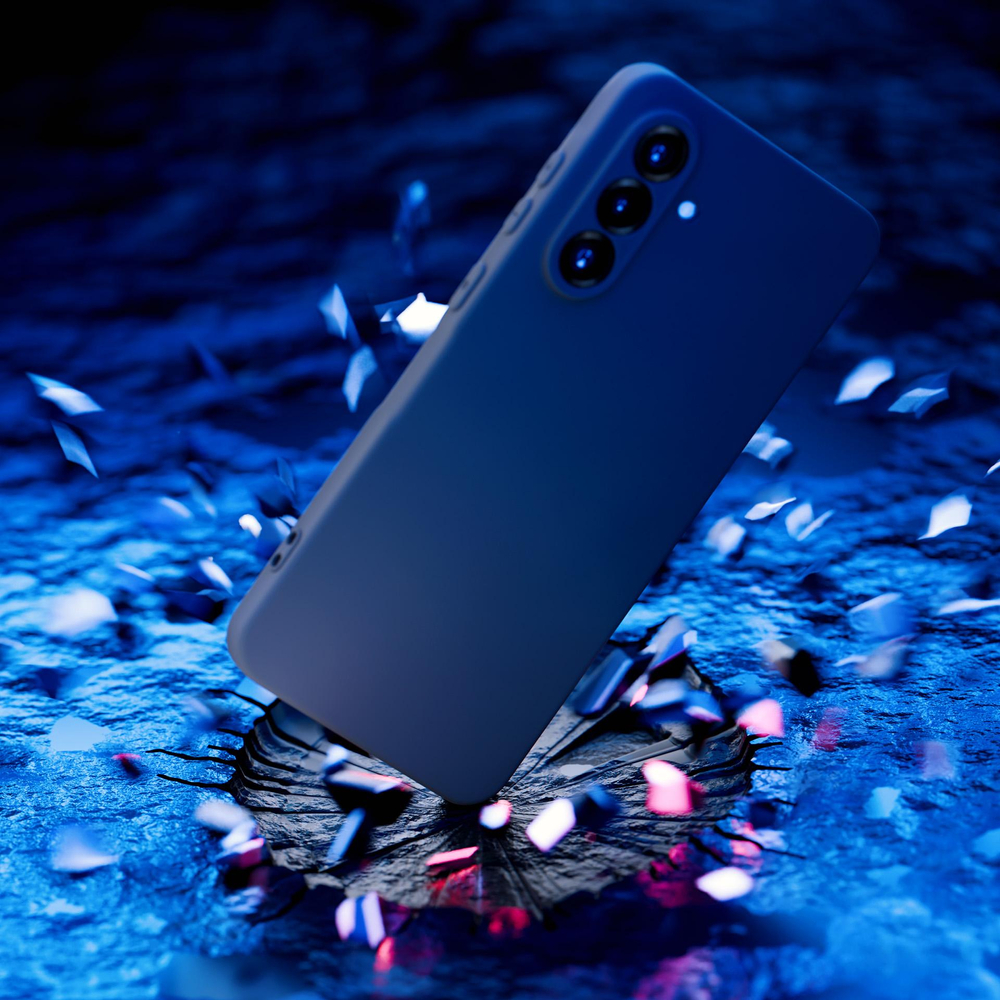 3mk Matt Case Pro dėklas Samsung Galaxy A56, matinis juodas