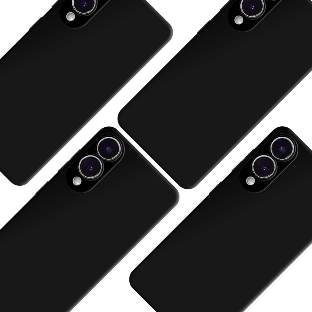 3mk Hardy Silicone MagCase for Samsung Galaxy S25 Edge, Black