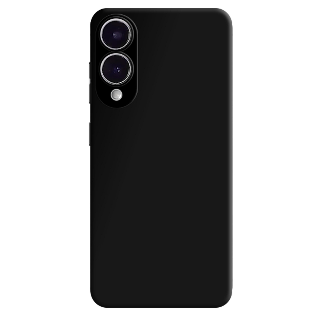 3mk Hardy Silicone MagCase for Samsung Galaxy S25 Edge, Black