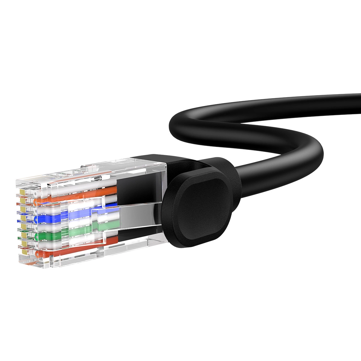 Baseus High Speed Cat 5 RJ-45 1000Mb/s Ethernet cable 8m round - black