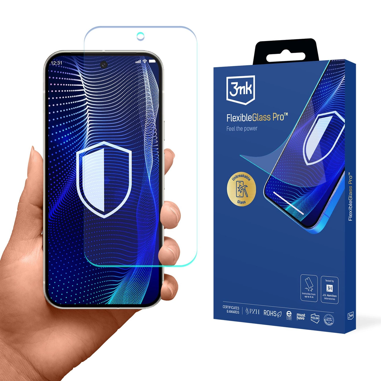 3mk Google Pixel 10 / 10 Pro Hybrid Glass FlexibleGlass Pro