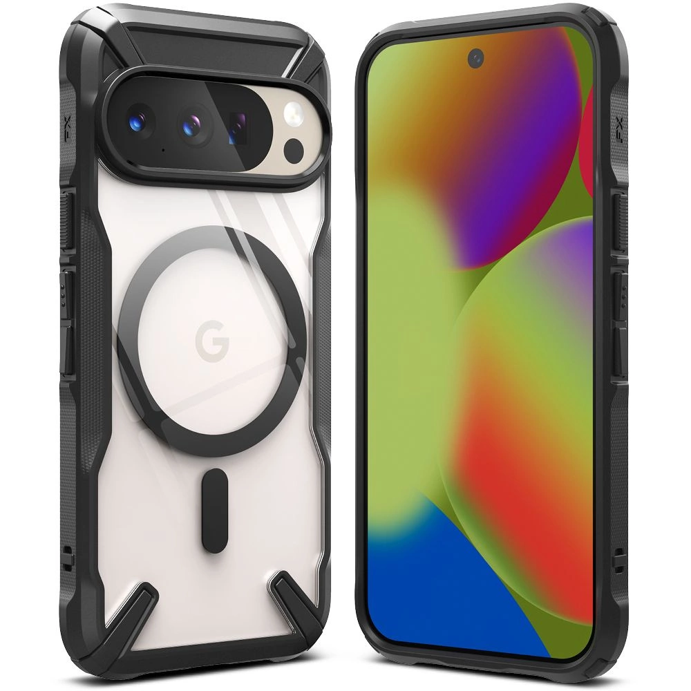 Ringke Fusion X MagSafe dėklas, skirtas Google Pixel 10 / 10 Pro, juodas