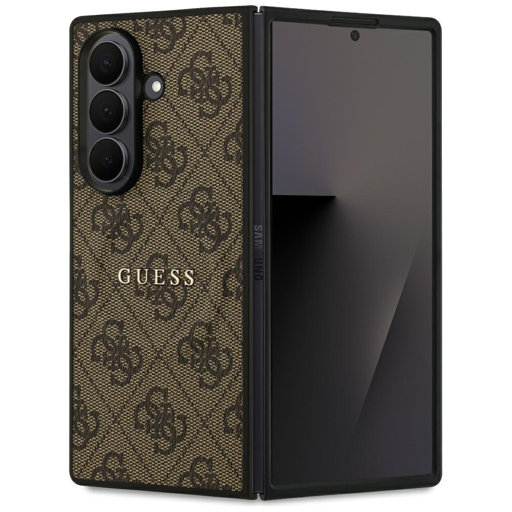 Guess Samsung Galaxy Z Fold7 dėklas 4G Classic MagSafe, rudas