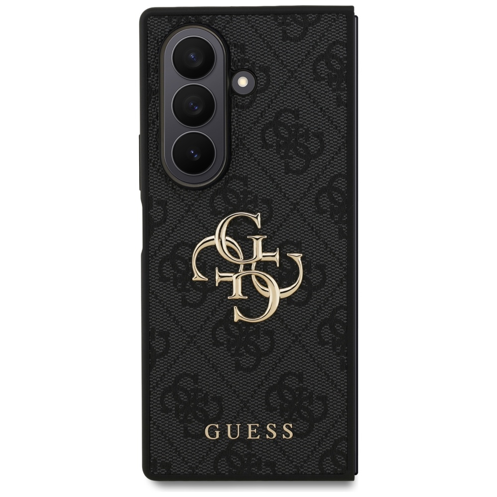 Guess Big 4G Logo Classic dėklas, skirtas Samsung Galaxy Z Fold7, juodas